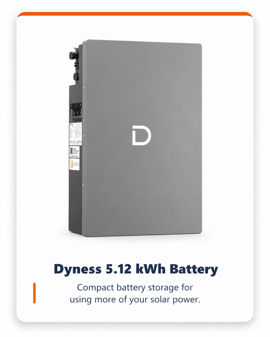 Dyness 5.12 kilowatt-hour solar battery