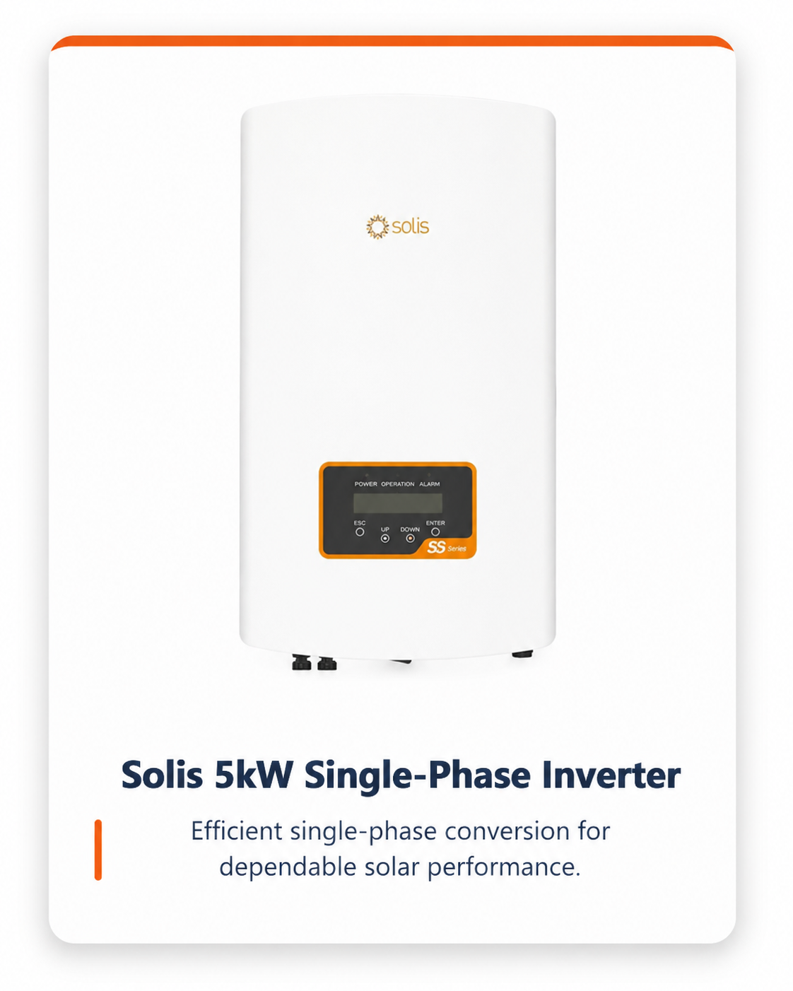 Solis 5kW single-phase standard inverter